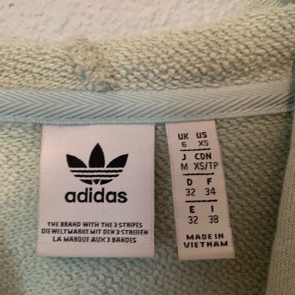 ADIDAS | Logo Crop Hoodie - Picture 4 of 4